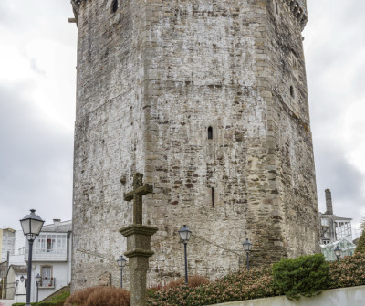 Torre de Andrade de Vilalba, Camino del Norte