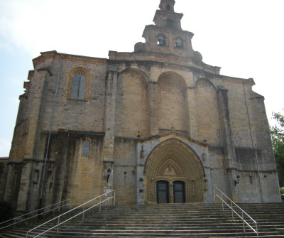 Iglesia de Gernika en el Camino del Norte