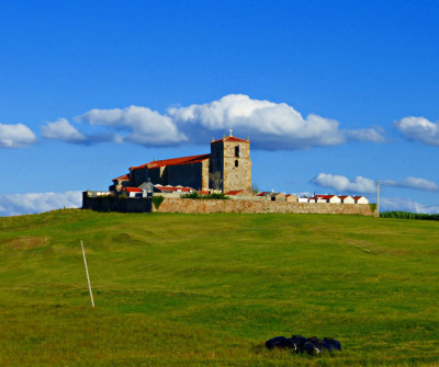 Camino del Norte a su paso por Orena