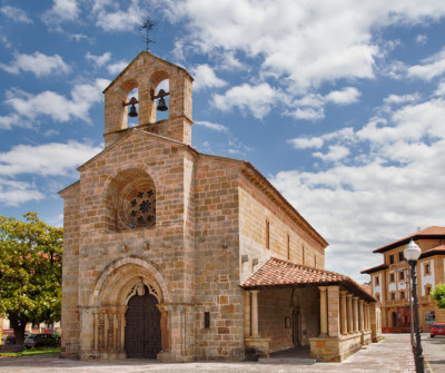 Capilla de Villaviciosa, Camino del Norte