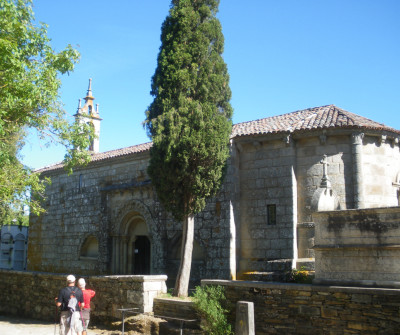 Iglesia de Arzúa en el Camino de Santiago