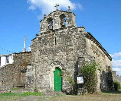 Iglesia de Baamonde, en el Camino del Norte
