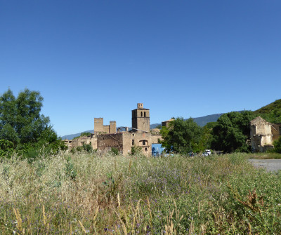 Ruesta, pueblo del Camino Francés por Aragón