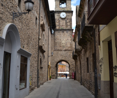 Torre del Reloj de Ponferrada, ciudad del Camino Francés