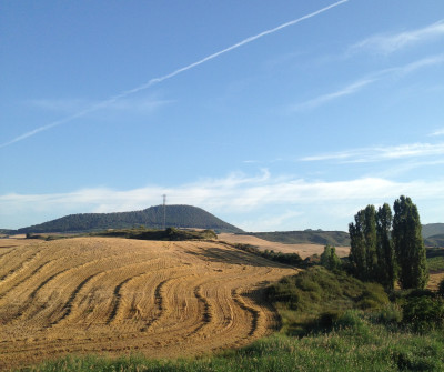 Etapa del Camino Francés entre Puente la Reina y  Estella