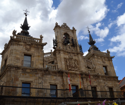 Ayuntamiento de Astorga, en el Camino de Santiago Francés