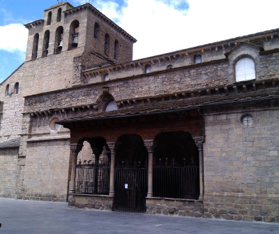 Catedral de Jaca, en el Camino Francés por Aragón