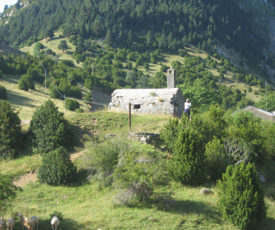 Paisajes de la etapa entre Somport y Jaca