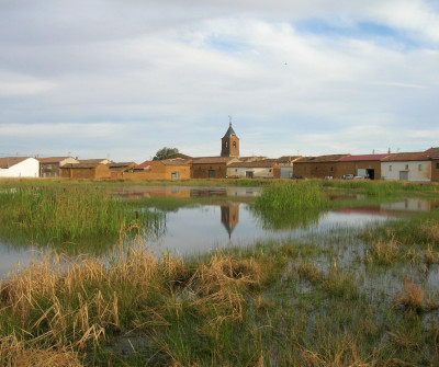 Laguna Manzana en el Burgo Ranero, Camino Francés