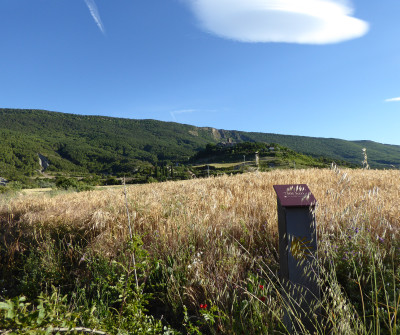 Camino Francés por Aragón entre Arrés y Ruesta