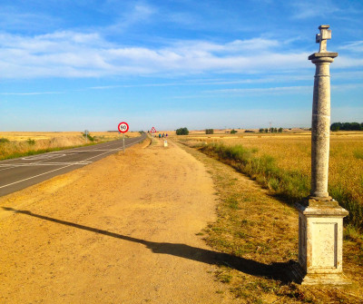 Camino Francés entre Boadilla del Camino y Carrión de los Condes