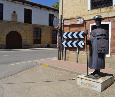 Peregrino en Revenga de Campos