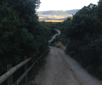 Tramo del Camino Francés entre Estella y Los Arcos