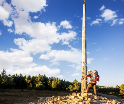 Cruz de Fierro, punto más alto del Camino Francés