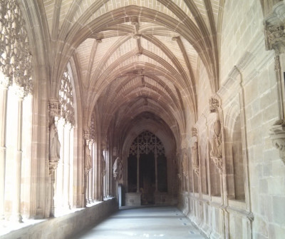 Claustro del Monasterio de Santa María la Real de Nájera