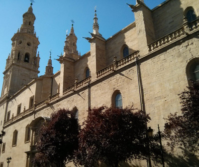 Catedral de Logroño, en el Camino Francés