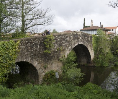 Puente de Palas de Rei, en el Camino de Santiago