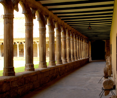 Claustro de San Francisco de Asís en Sangüesa