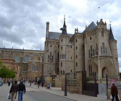 Palacio Episcopal de Astorga, obra de Antonio Gaudí