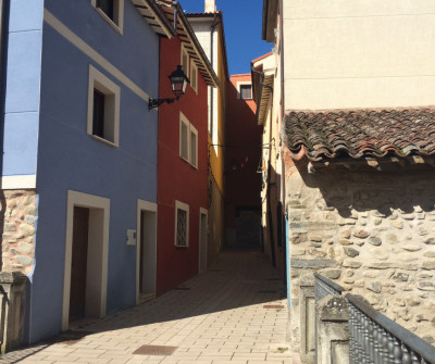 Calles de Belorado, pueblo burgalés del Camino Francés