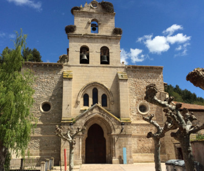 Iglesia de Santa María de Belorado, en el Camino Francés