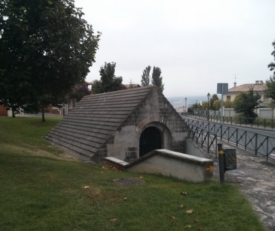 Llegando a Pamplona desde Zubiri