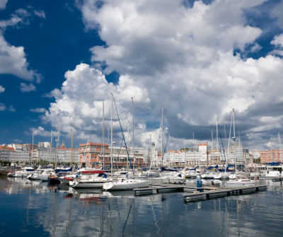 Puerto de Coruna, Camino Inglés