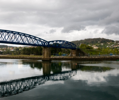 Puente de Pontedeume, punto de paso del Camino Inglés