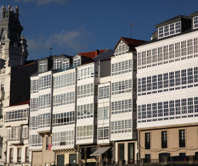 A Coruna, inicio de la variante del Camino Inglés