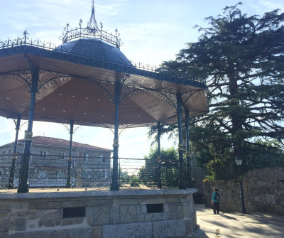 Palco de la Música de Tui, inicio del Camino Portugués