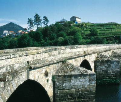 Puente en Redondela, Camino Portugués