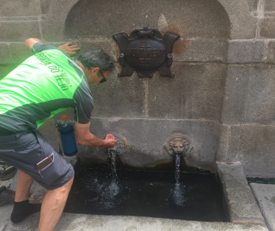 Fuente de As Burgas, en Caldas de Reis