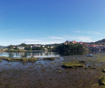 Panorámica de Pontesampaio, Camino Portugués