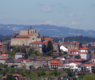 Vistas de Tui, inicio del Camino Portugués