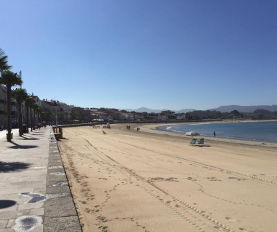 Playa Panxón, Camino Portugués por la Costa