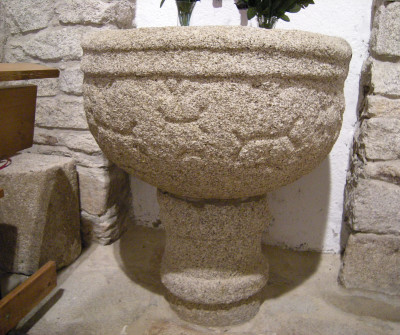 Interior de la iglesia de San Romao de Retorta