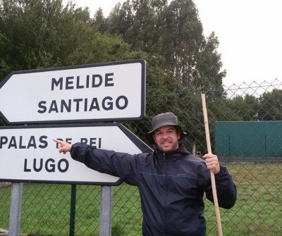 Salida hacia Melide por el Camino Primitivo