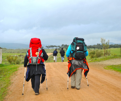 Peregrinos por el Camino Sanabrés