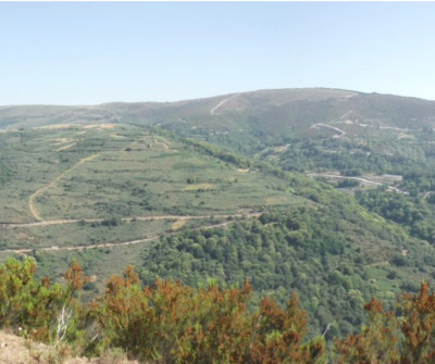 Camino Sanabrés entre A Gudiña y  Laza