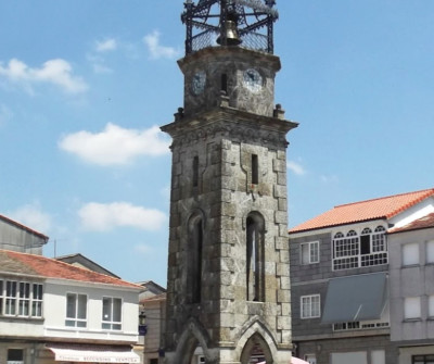 Torre do reloxo de Cea, en el Camino Sanabrés