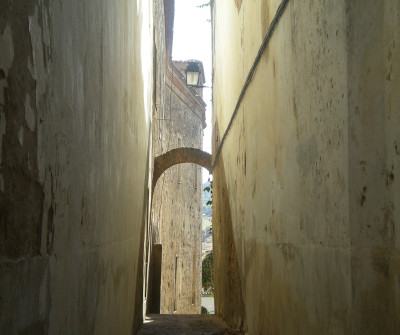 Callejón en Cáceres