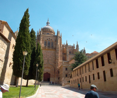 Entrada a la Catedral de Salamanca 