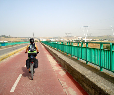 Salida de Sevilla al Camino Vía de la Plata