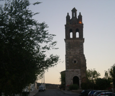 Salida de Zafra, Vía de la Plata