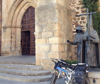 Imágenes en la Iglesia de Cáceres