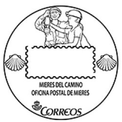 Matasellos turístico Mieres